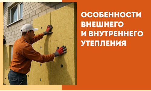 Какие особенности внешнего и внутреннего утепления в Городце