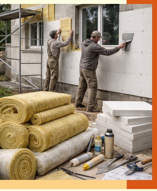 Утепление домов в Городце под ключ от 4252 руб/м2 | Профессионально — ТепломастерГрд