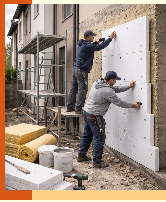 Утепление таунхауса с гарантией комфорта в Городце