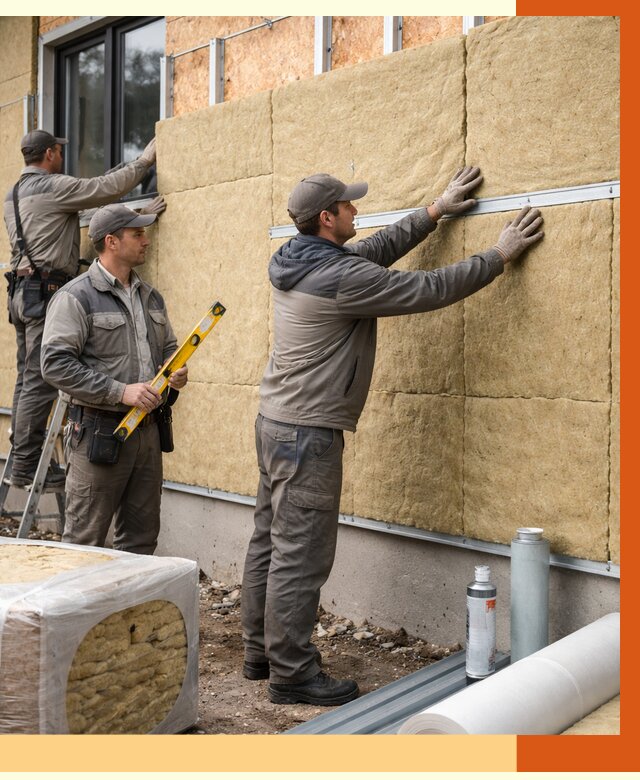 Утепление дома из SIP панелей в Городце от 6276 руб./м² под ключ | ТепломастерГрд