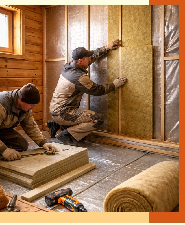 Утепление бани изнутри в Городце под ключ от 4252 руб./м² | ТепломастерГрд