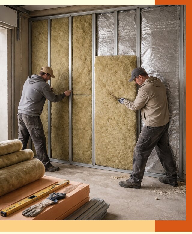 Утепление гаража изнутри в Городце от 7592 руб/м2 — работы и цена | ТепломастерГрд