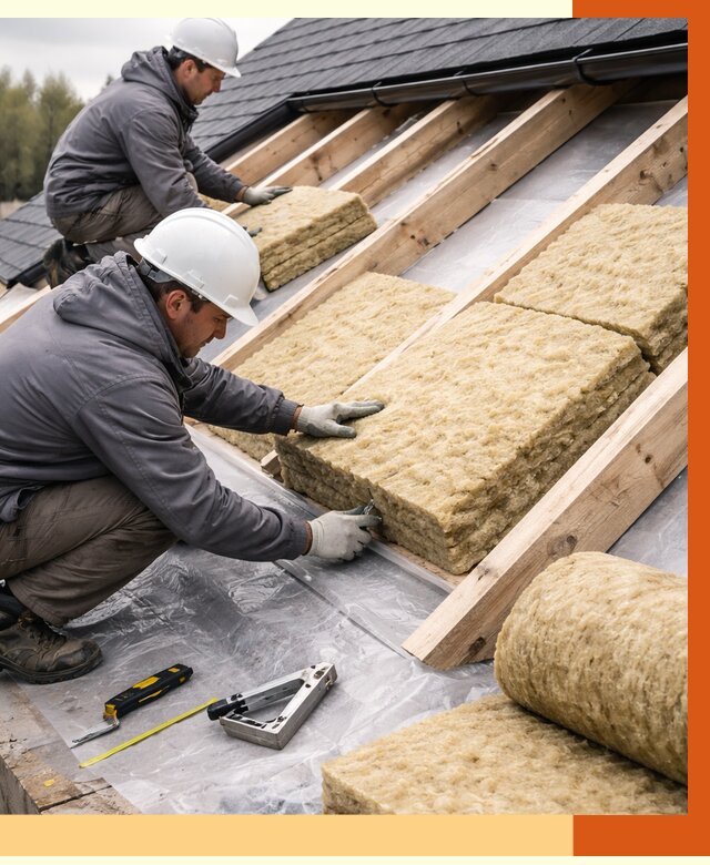 Утепление крыши в Городце от 1873 руб./м2 — комплексное утепление кровли | ТепломастерГрд