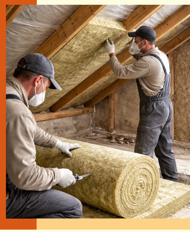 Утепление чердака минватой быстро и качественно в Городце