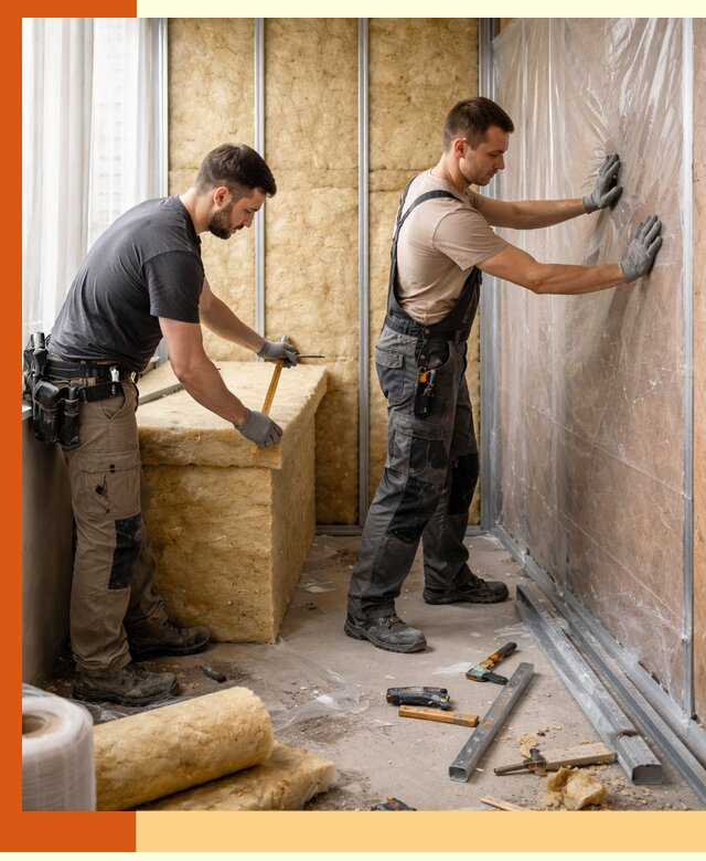 Профессиональное утепление лоджии в Городце эффективно и надежно