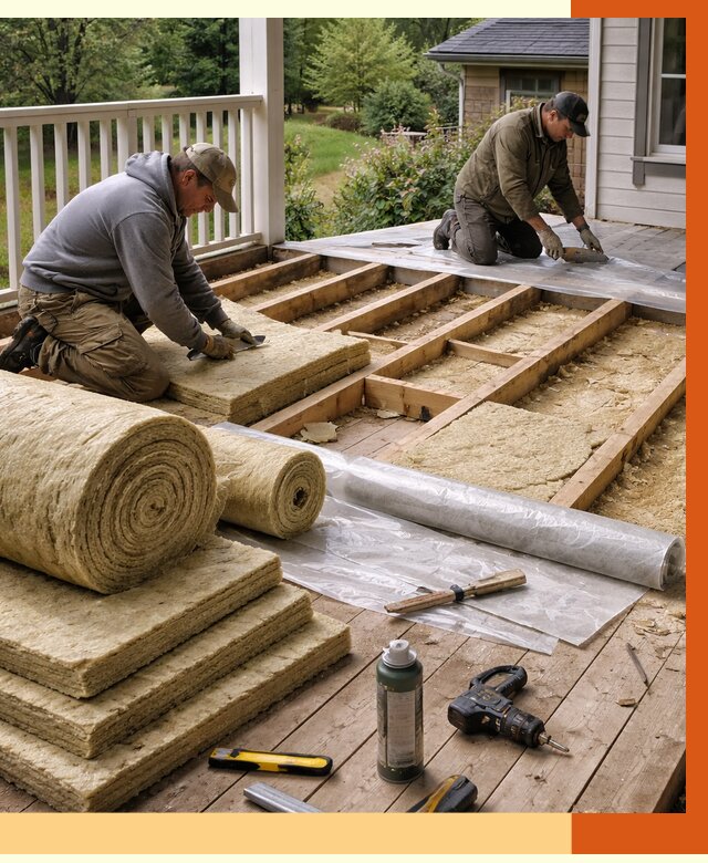 Утепление террасы в Городце от 4252 руб./м2 — утеплить террасу под ключ | ТепломастерГрд