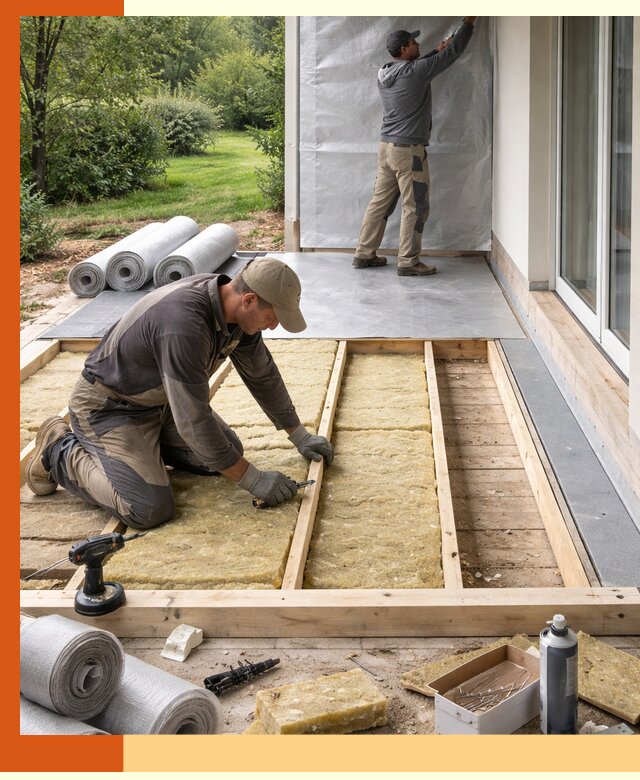 Утепление террасы в Городце — тепло и защита круглогодично