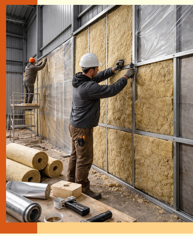 Утепление ангара в Городце — профессиональная теплоизоляция помещений