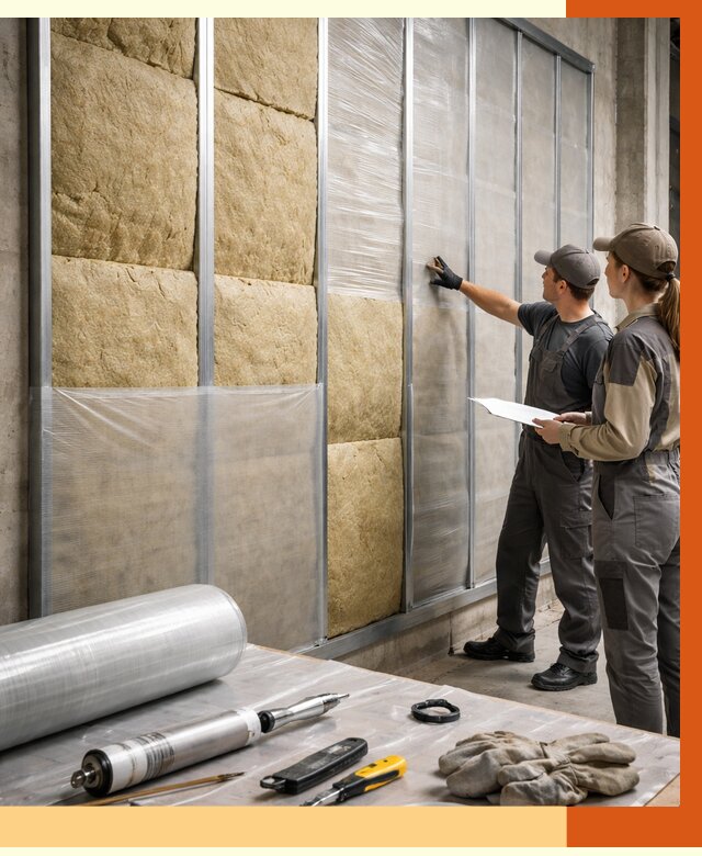 Утепление склада химсырья в Городце от 4555 руб. под ключ | ТепломастерГрд