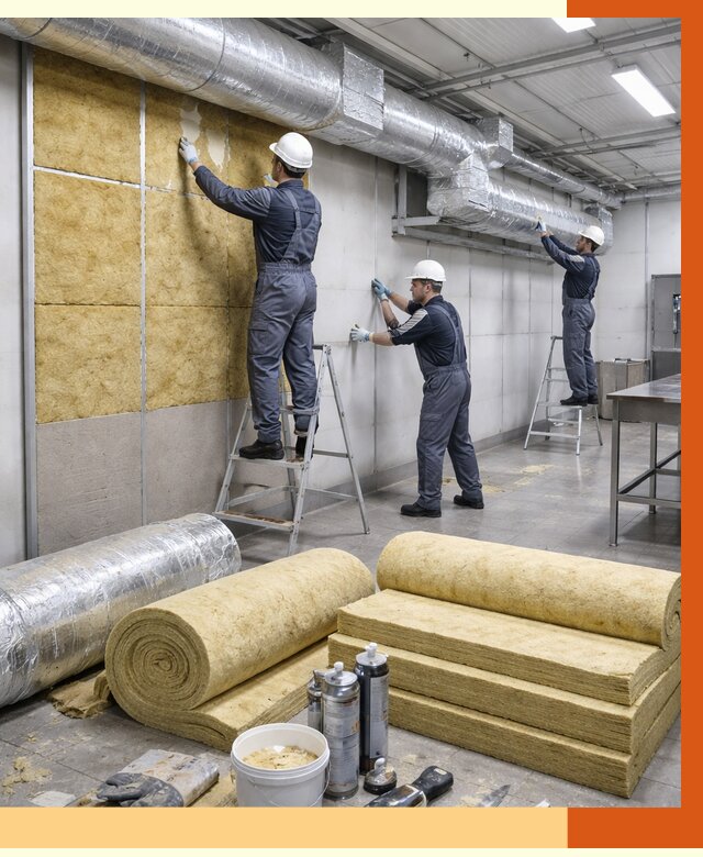 Утепление пищевого цеха в Городце от 12654 руб./м² — комплексно под ключ | ТепломастерГрд