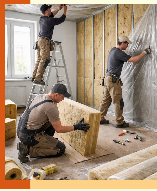 Утепление офисных помещений под ключ в Городце