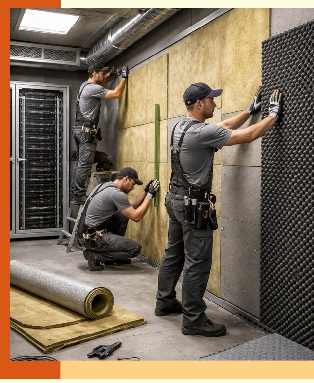 Утепление серверной комнаты профессионально в Городце