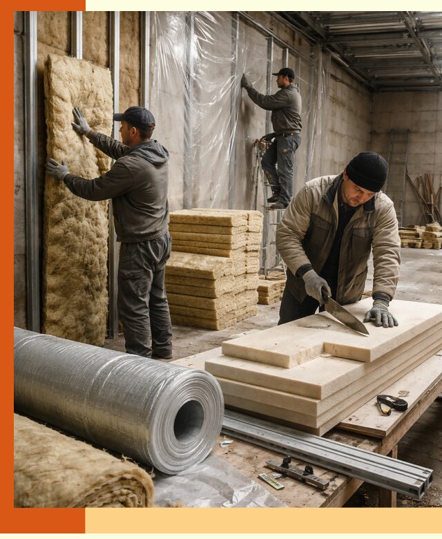 Утепление торгового склада в Городце с энергоэффективными решениями