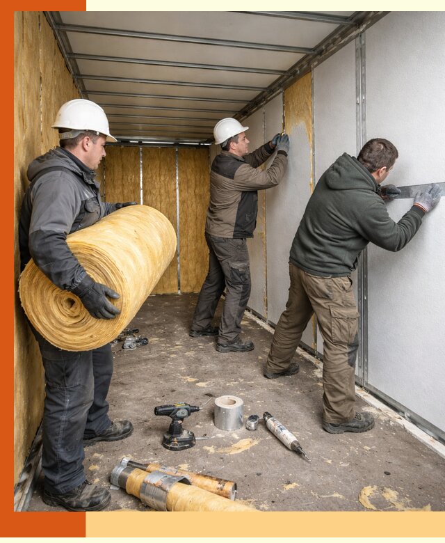 Утепление рефрижераторного контейнера в Городце профессионально и надежно