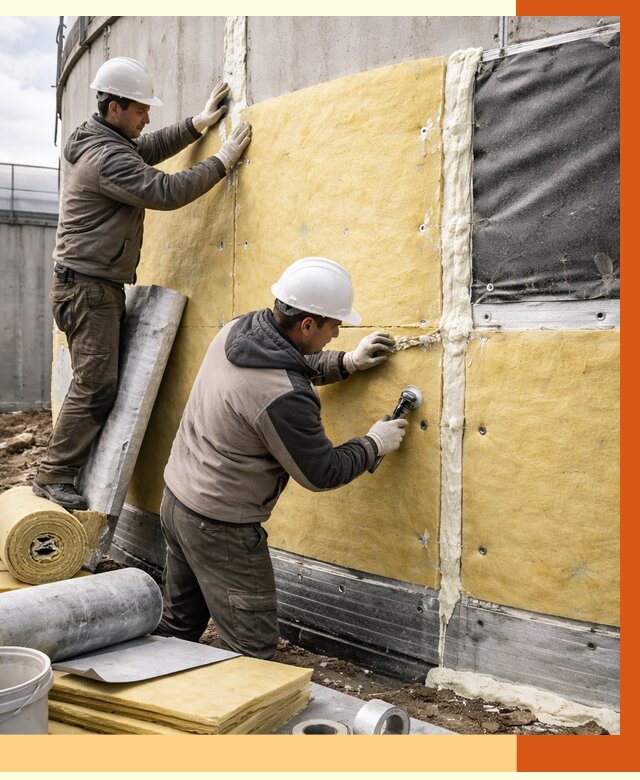 Утепление резервуара в Городце от 27838 руб/м2 — монтаж ППУ и комплекс под ключ | ТепломастерГрд