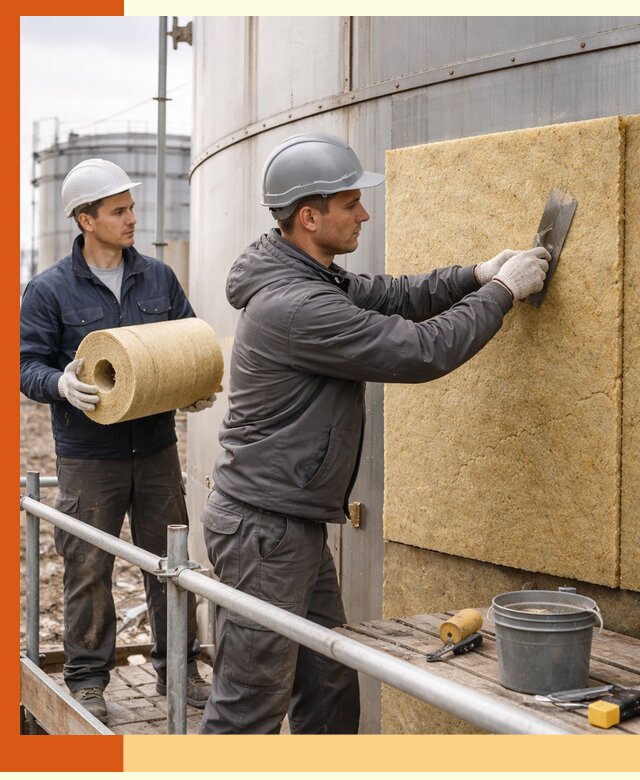 Профессиональное утепление резервуара и теплоизоляция в Городце