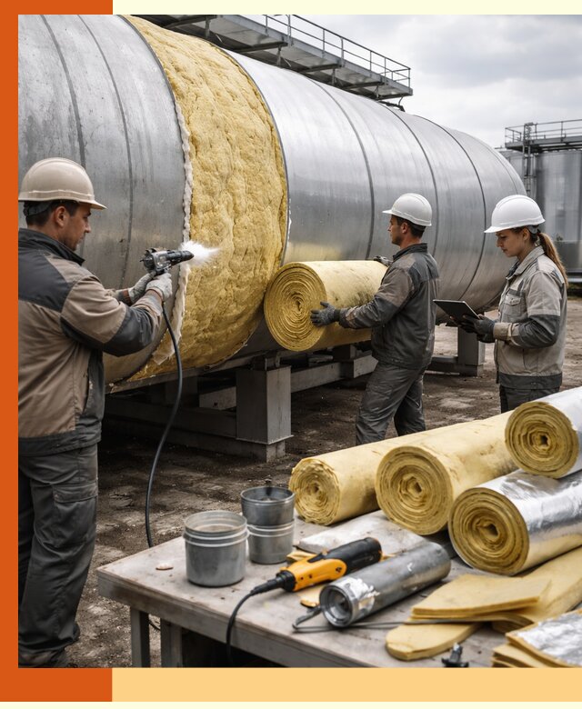 Утепление цистерны в Городце — утеплители и монтаж под ключ