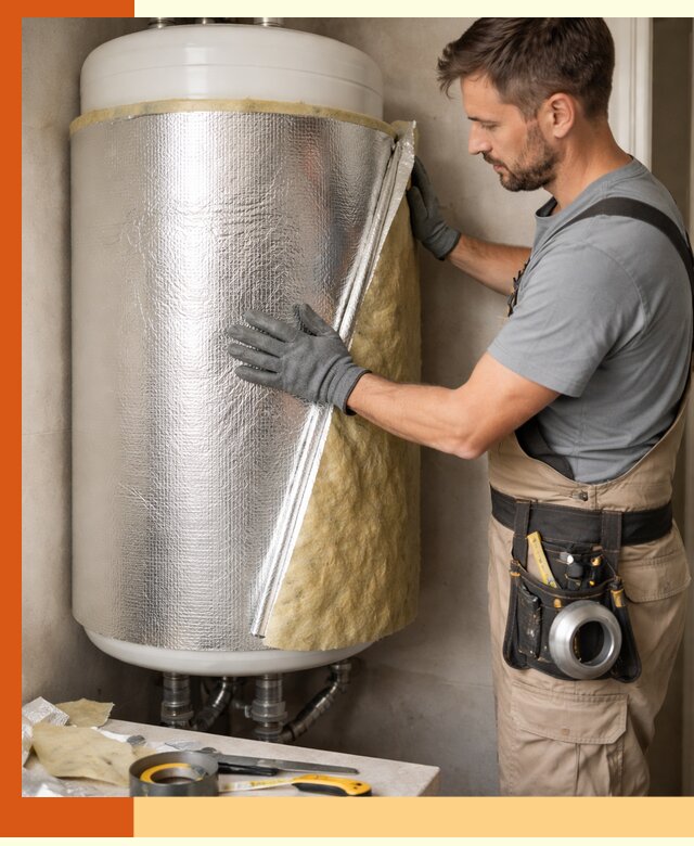 Утепление бойлера в Городце для снижения теплопотерь и экономии энергии