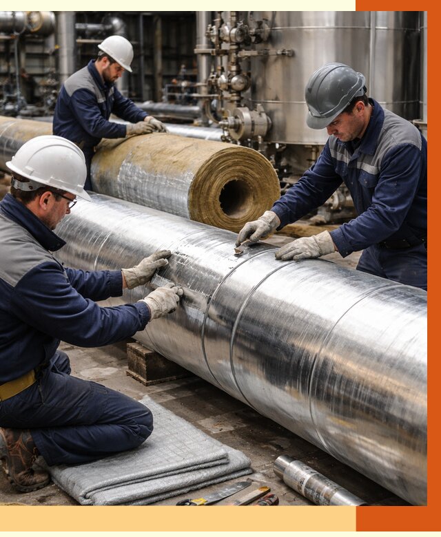 Утепление технологического оборудования в Городце от 4252 руб. за м2 | ТепломастерГрд