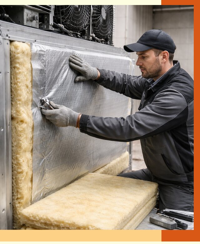 Утепление холодильного агрегата в Городце от 8605 руб. под ключ | ТепломастерГрд