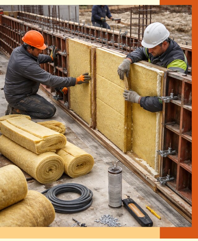 Теплоизоляция опалубки в Городце от 7289 руб. за м2 — услуги и монтаж | ТепломастерГрд