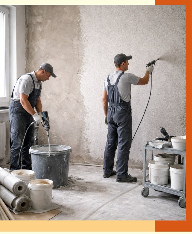 Утепление стен жидкой теплоизоляцией в Городце от 4252 руб/м² | ТепломастерГрд