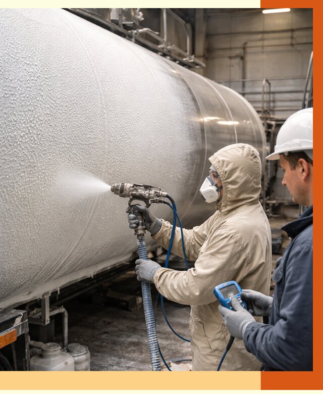 Утепление автоцистерны жидкой теплоизоляцией в Городце от 14678 руб. под ключ | ТепломастерГрд
