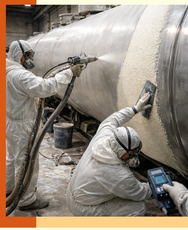 Утепление автоцистерн жидкой теплоизоляцией в Городце