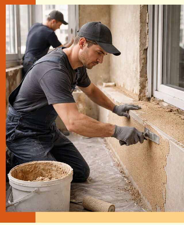 Утепление балкона жидкой пробкой в Городце для защиты и комфорта