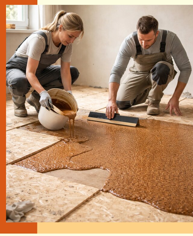 Утепление пола жидкой пробкой в Городце для квартир и домов