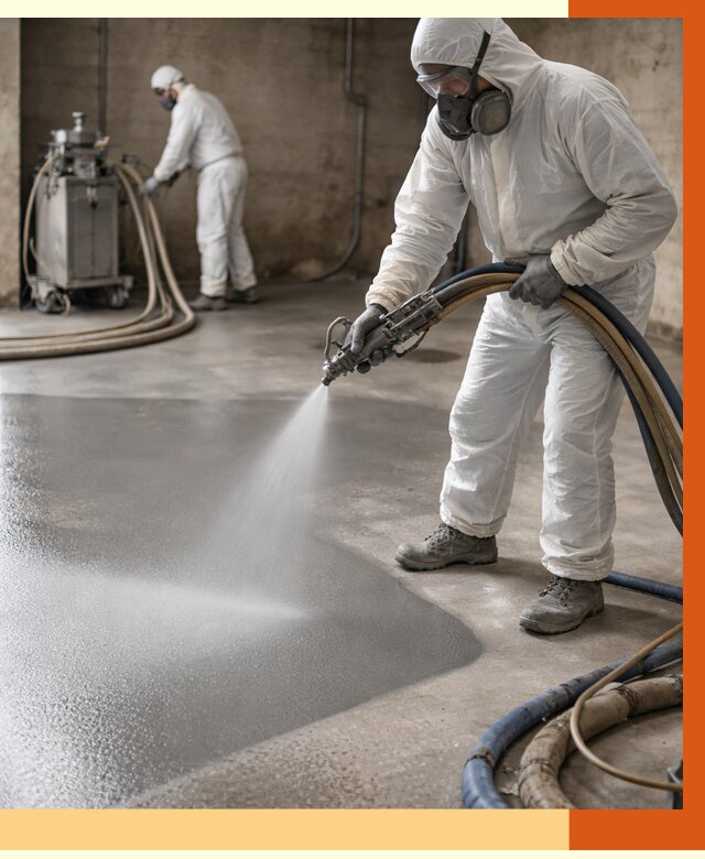 Гидроизоляция полимочевиной в Городце от 8605 руб/м² — напыление полимерной гидроизоляции | ТепломастерГрд