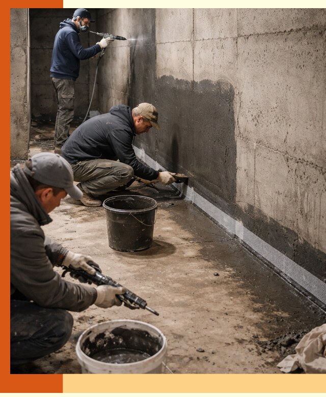 Гидроизоляция подвала в Городце — комплексная защита от влаги