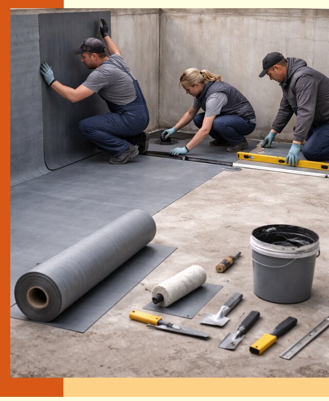 Гидроизоляция бассейна под ключ в Городце — надежная защита и герметизация