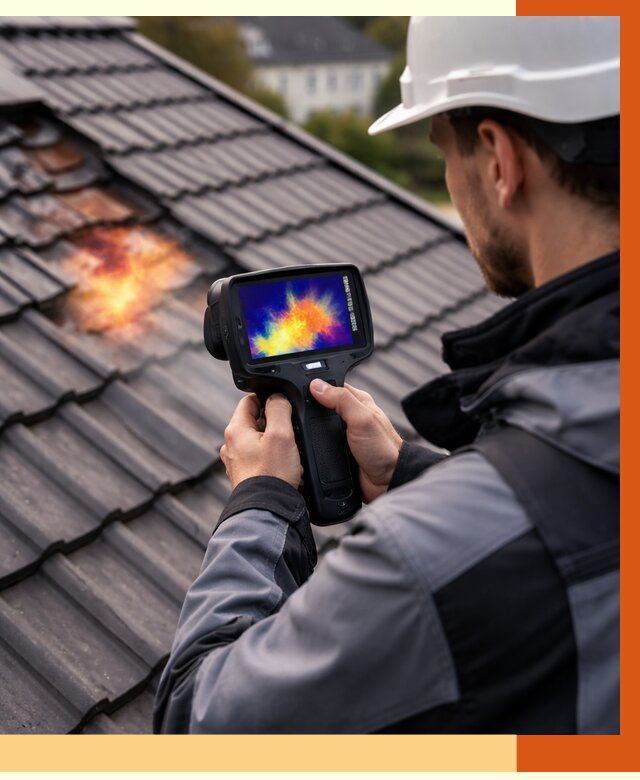 Тепловизионное обследование кровли в Городце от 4555 руб. — ТепломастерГрд под ключ