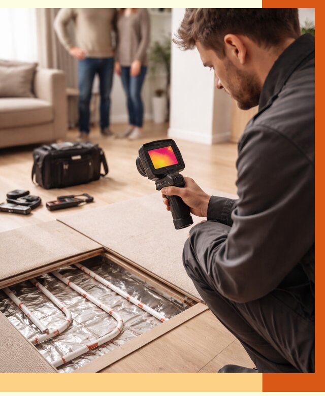 Тепловизионное обследование теплого пола в Городце от 4555 руб. — ТепломастерГрд
