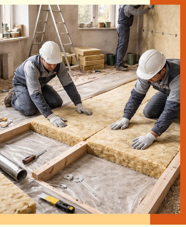 Восстановление теплоизоляции в Городце от 8605 руб. — ремонт утепления под ключ | ТепломастерГрд