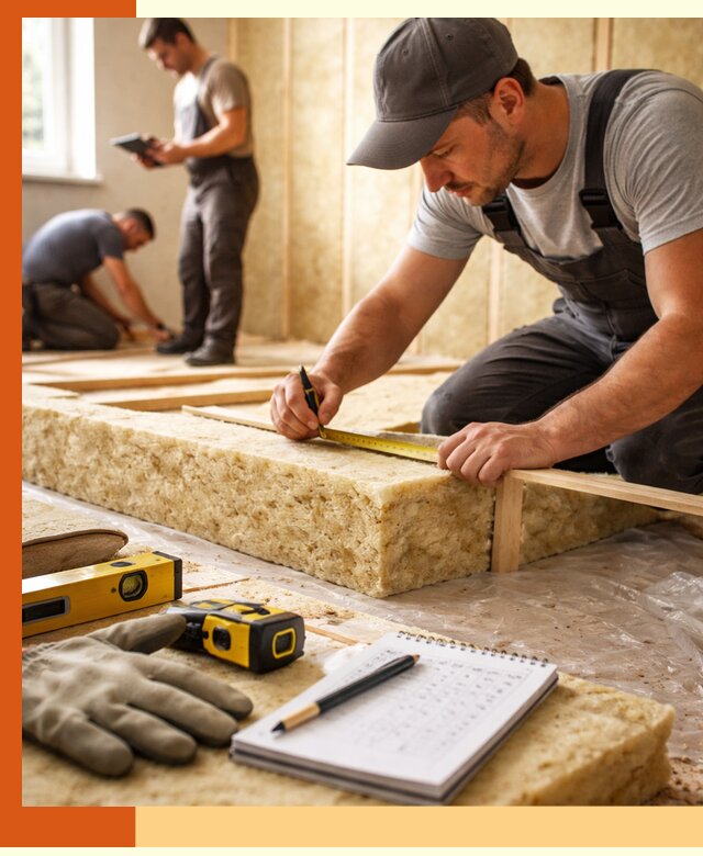 Расчет толщины утеплителя для зданий и помещений в Городце