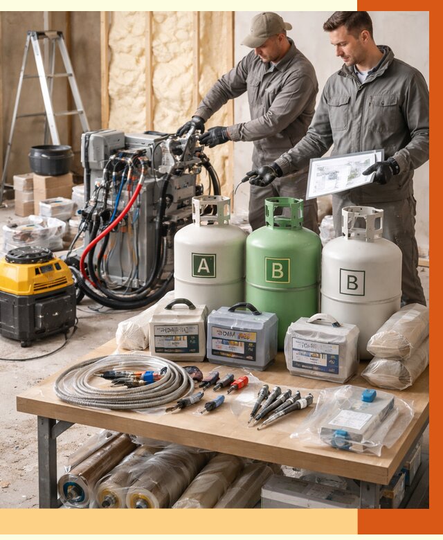 Продажа компонентов ППУ с консультацией в Городце от 4252 руб. | ТепломастерГрд